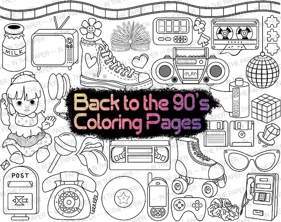 90s coloring pages for adults Accidental porn comics