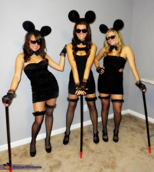 Adult 3 blind mice costume Thick lesbian facesitting