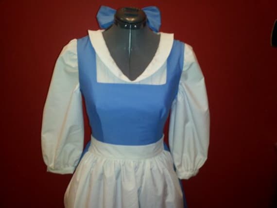 Adult belle costume blue dress Escort kissimee
