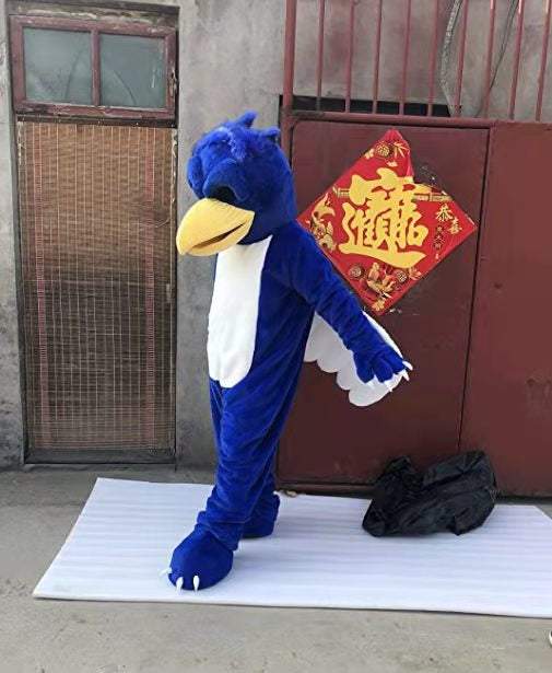 Adult blue bird costume Montreal adult entertainment