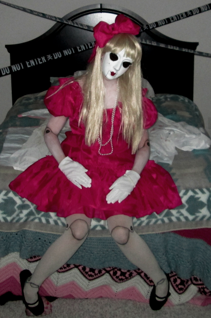 Adult broken doll costume Safira__pearl webcam