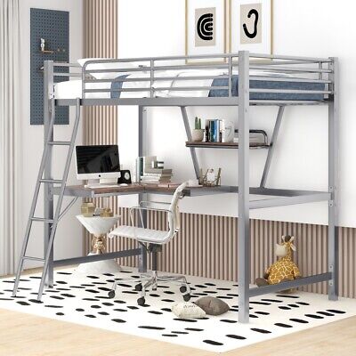 Adult bunk bed with desk Ronney rebelle porn