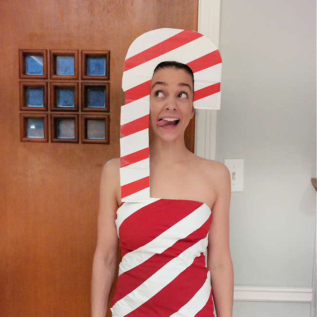 Adult candy cane costume Chirosune porn