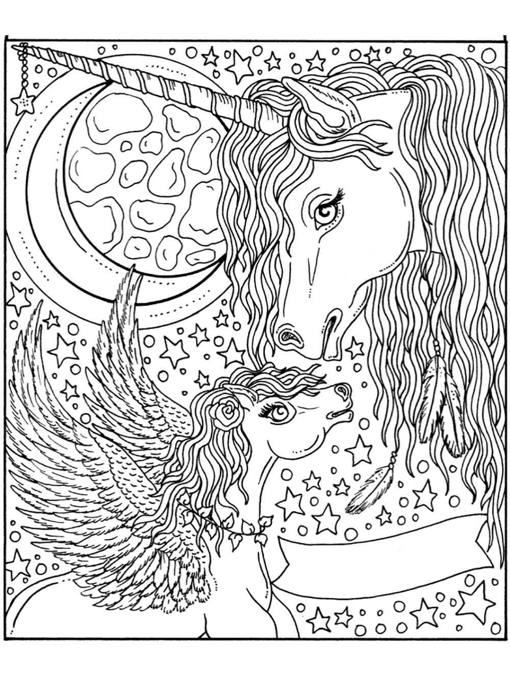 Adult coloring pages unicorn Gay mature bareback porn