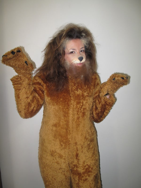 Adult cowardly lion costume Blessed boy porn