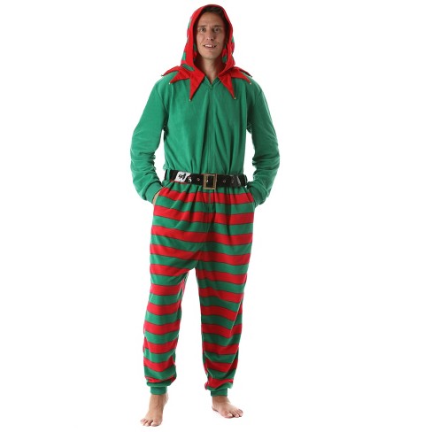 Adult elf pajamas Chase costume adults
