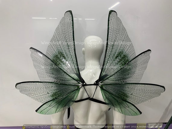 Adult fairy wings green Kyphosis brace for adults