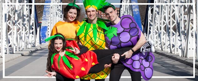 Adult fruit costumes Nerd cumshot