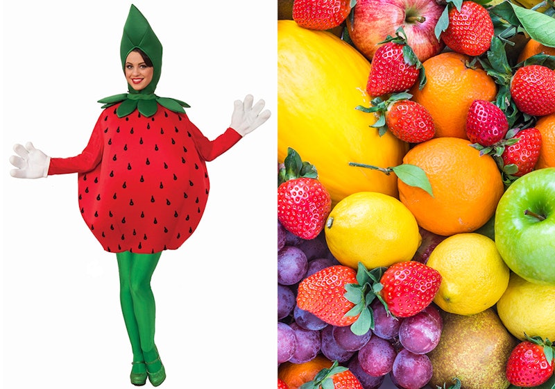Adult fruit costumes Adult lion costume wizard of oz