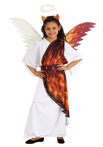 Adult half angel half devil costume Money bank for adults