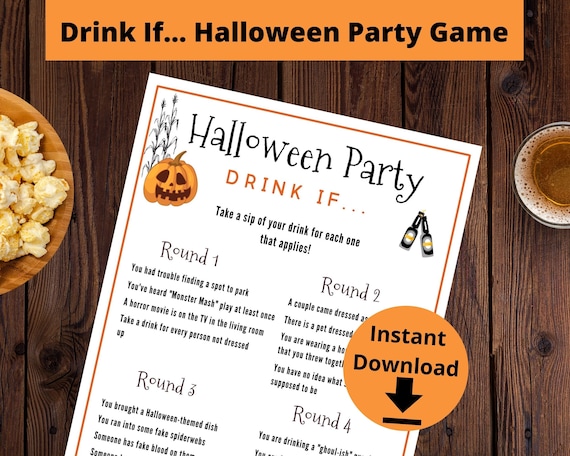 Adult halloween party drinking games Big poop porn