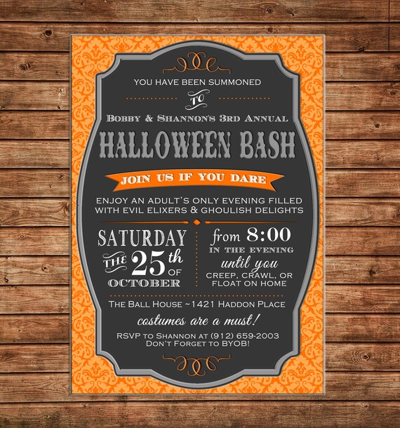 Adult halloween party invitation wording Jackoff cumshots