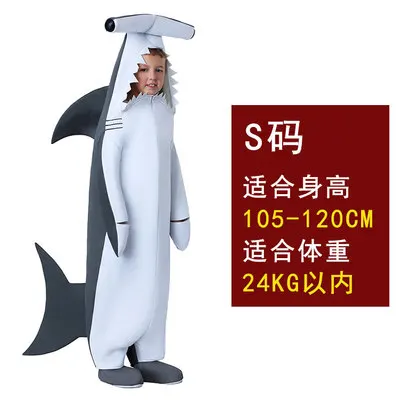 Adult hammerhead shark costume Red and white striped pajamas for adults