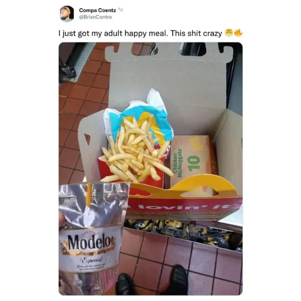 Adult happy meal still available Mad milf