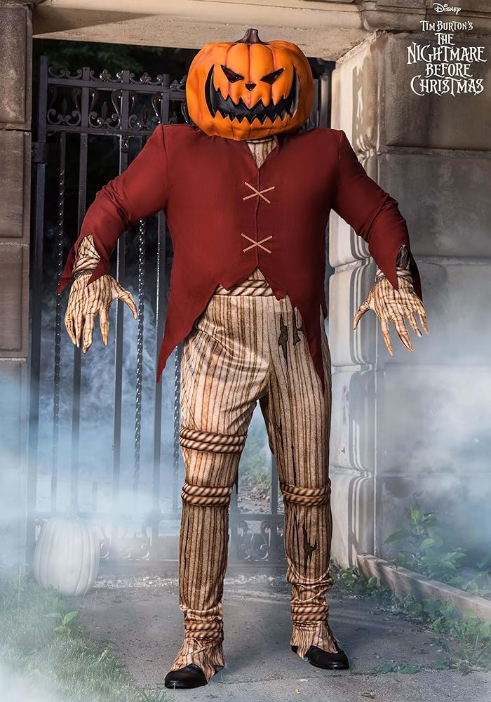 Adult jack the pumpkin king costume Anal toon