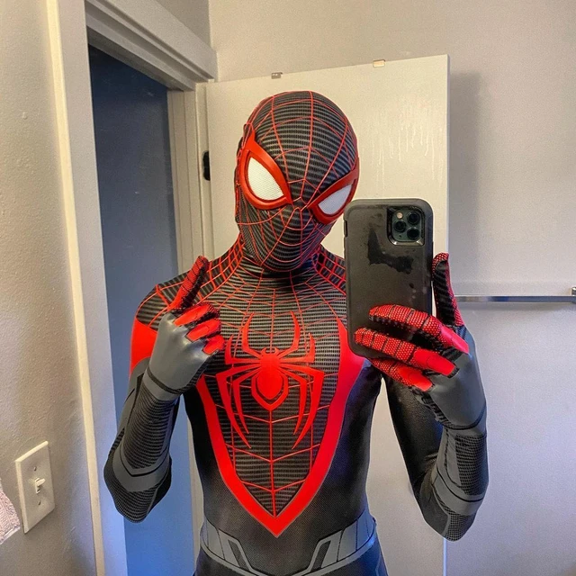 Adult miles morales cosplay International fisting day