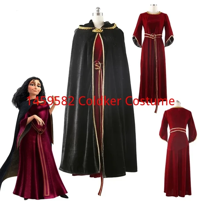 Adult mother gothel costume Adult automatic dirt bike