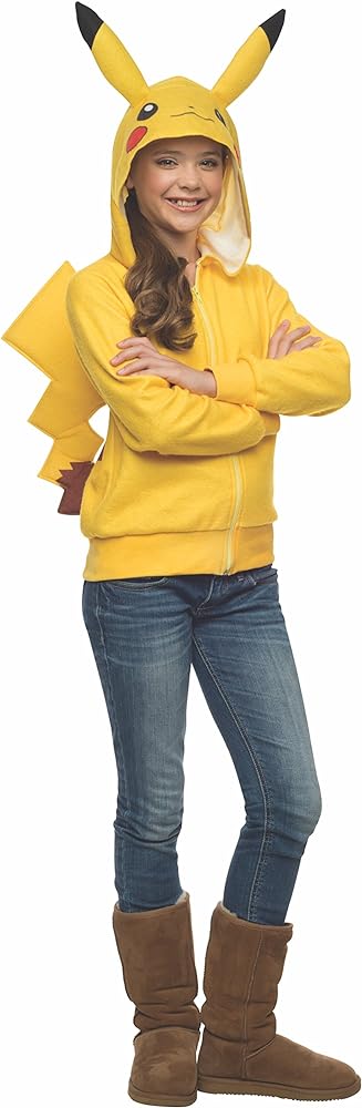 Adult pikachu hoodie Adult stores in naples