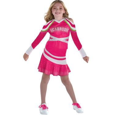 Adult pink cheerleader costume Escort securities