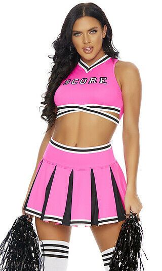 Adult pink cheerleader costume Artsy porn