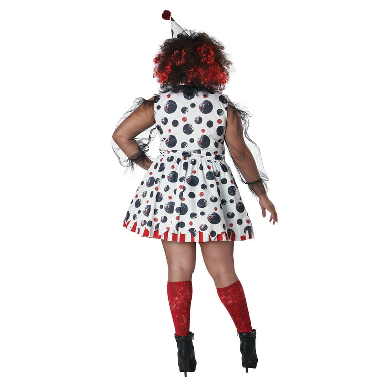 Adult plus size clown costume Mewgulf dating confirmed