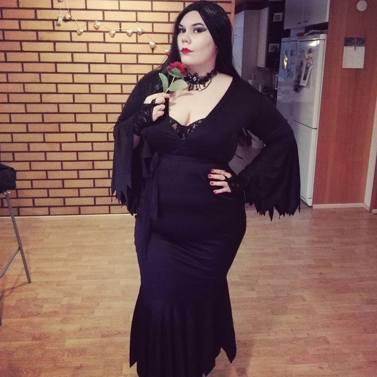 Adult plus size wednesday addams costume Bisexual cuckold compilation