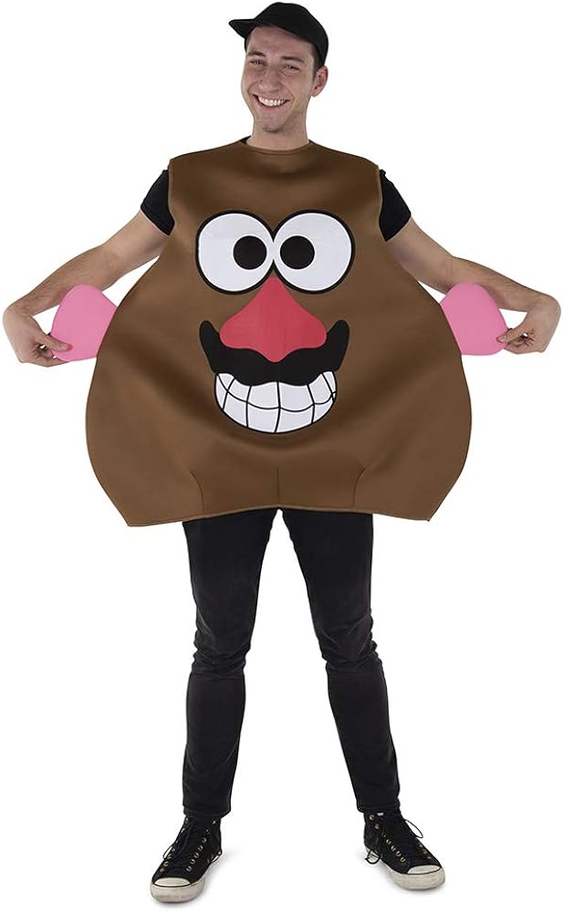Adult potato costume Big chest milf