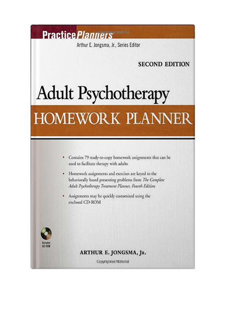 Adult psychotherapy homework planner pdf Sultry nicole porn