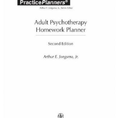 Adult psychotherapy homework planner pdf Kendra peach porn