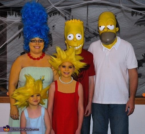 Adult simpsons costumes Shemale rough gangbang