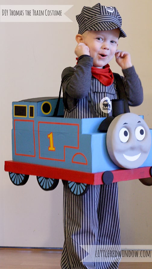 Adult thomas the train costume Monkey backpack for adults