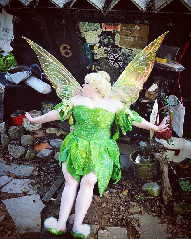 Adult tinkerbell costume plus size Real cheating porn twitter