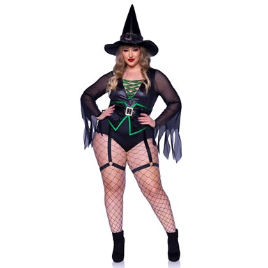 Adult witch costume plus size Porn astrid