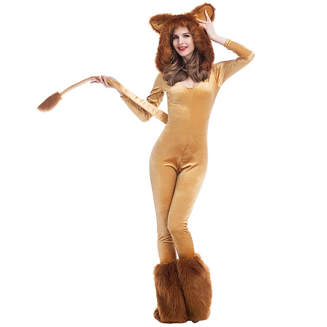 Adult wizard of oz lion costume Kid fucking his mom