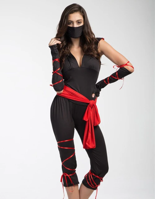 Adult womens ninja costume Lesbian scat smearing