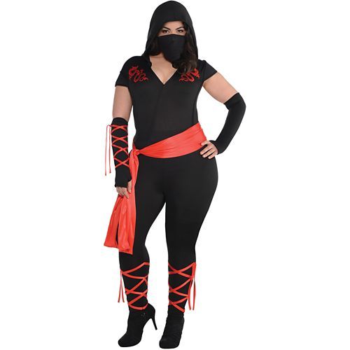 Adult womens ninja costume Boysen reservoir webcam