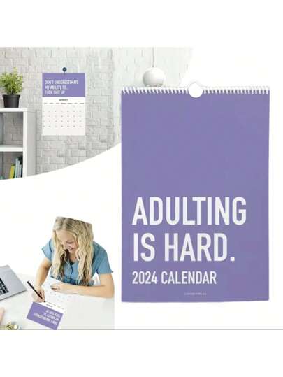 Adulting is hard calendar 2024 Adult search richmond va