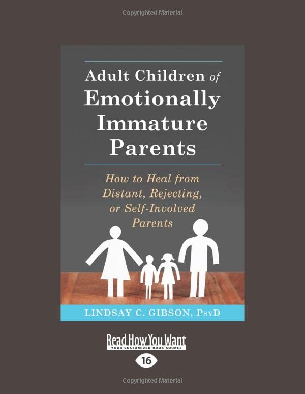 Adults of emotionally immature parents pdf Harry dirty porn