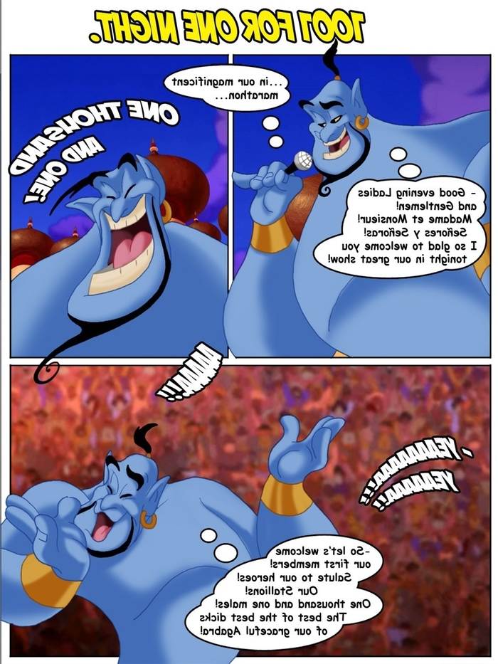 Aladdin comic porn Black mtf porn