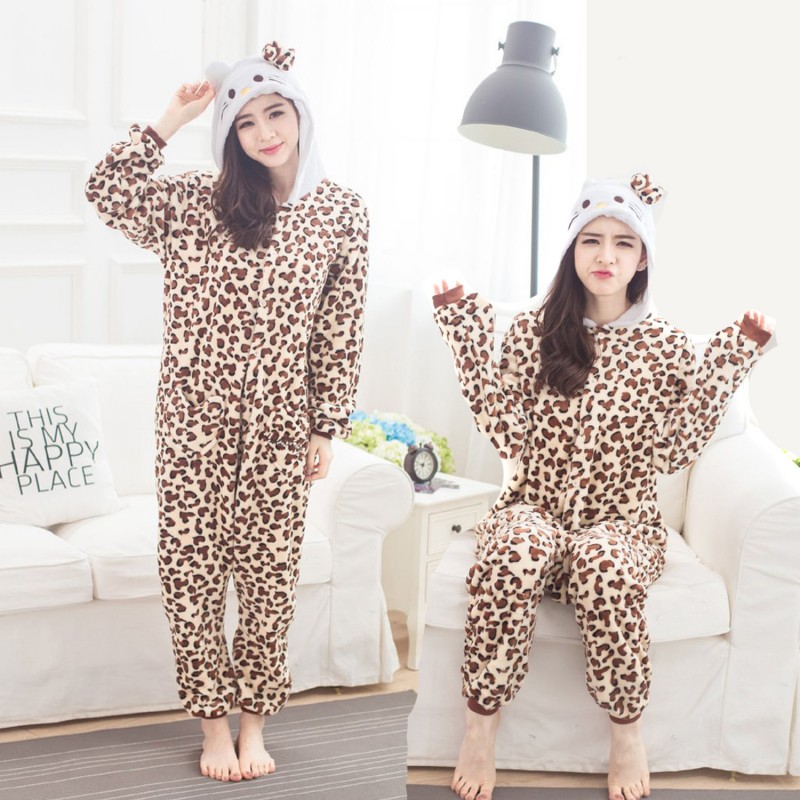 Animal print onesie for adults Lindsey meadows interracial