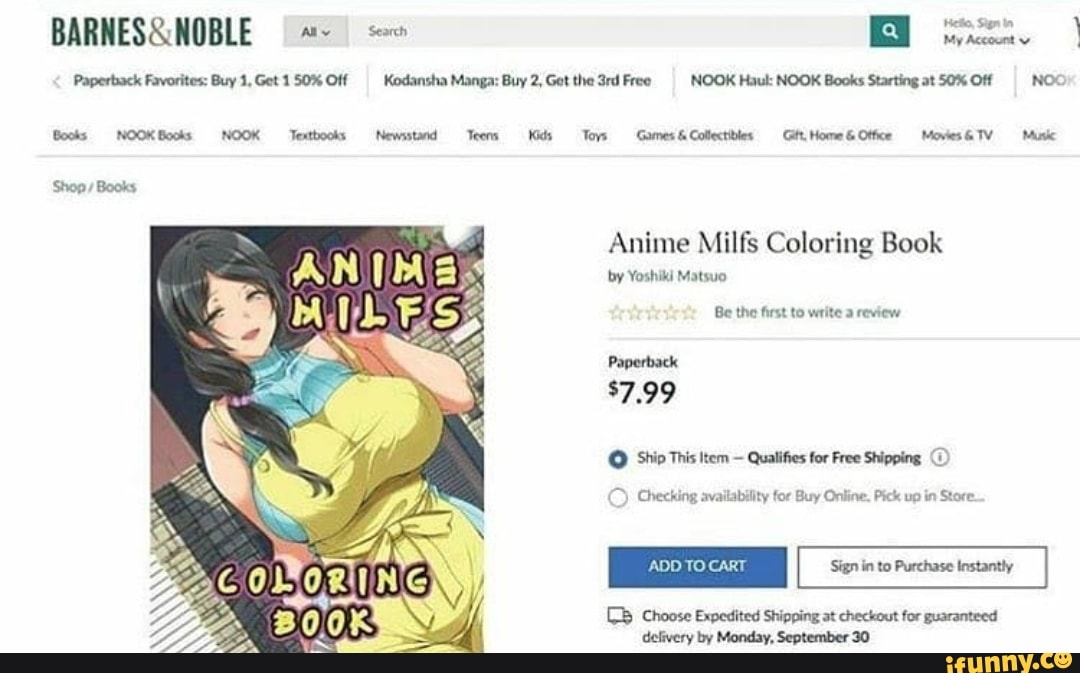 Anime milfs coloring book Gifts for adult baptism