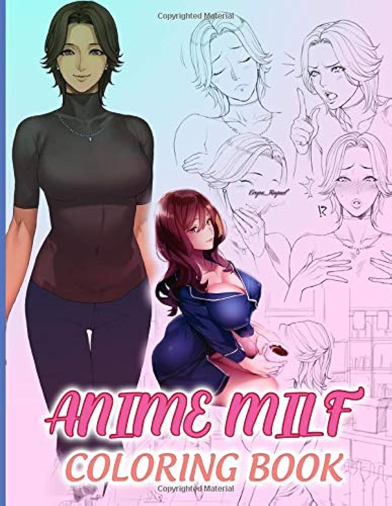 Anime milfs coloring book Exsteam porn