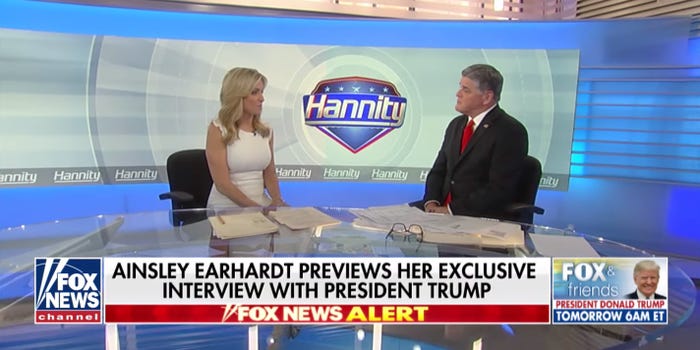 Are ainsley earhardt and sean hannity dating Big tit milf facial
