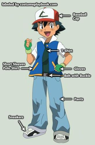 Ash ketchum costume adults Video game animation porn