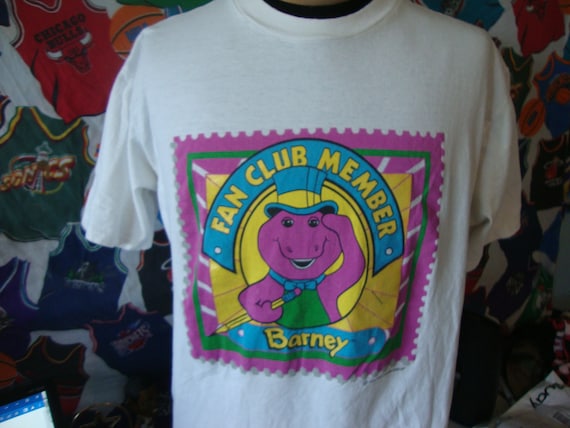 Barney shirt for adults Huge orgy party