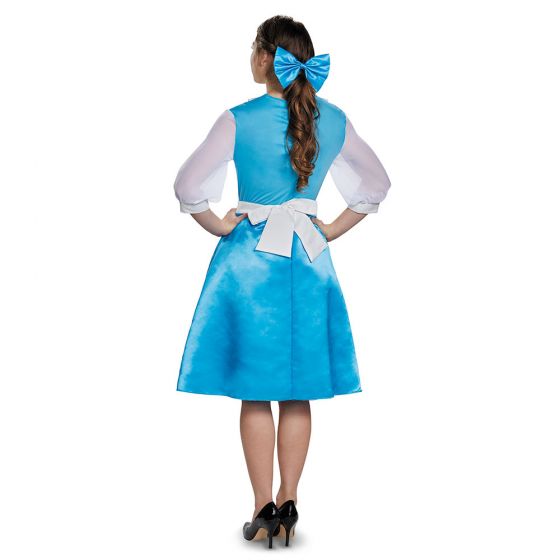 Belle costume adult blue dress Binaural beats orgasm