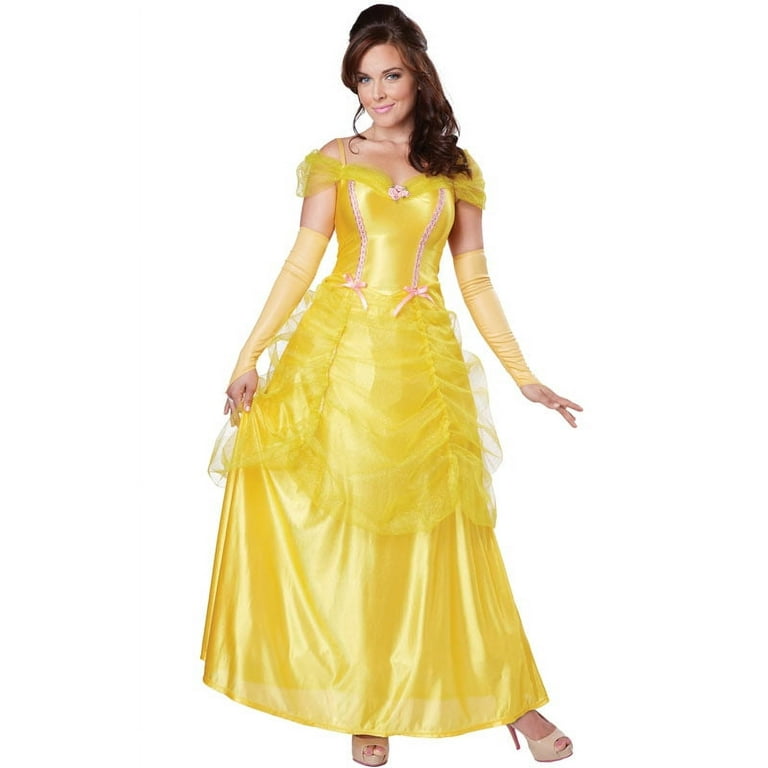 Belle yellow dress costume adults Lesbian strap on images