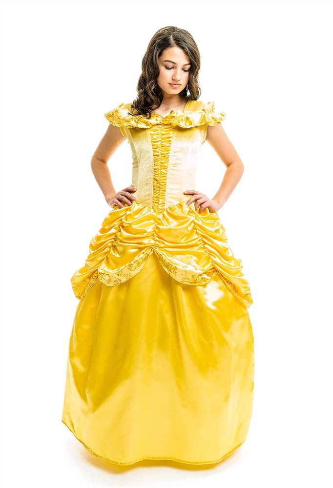 Belle yellow dress costume adults Porn movies 2000