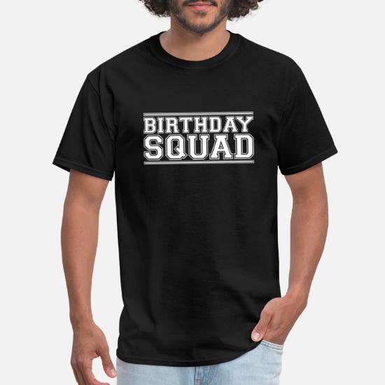 Birthday squad shirts for adults Medieval orgy