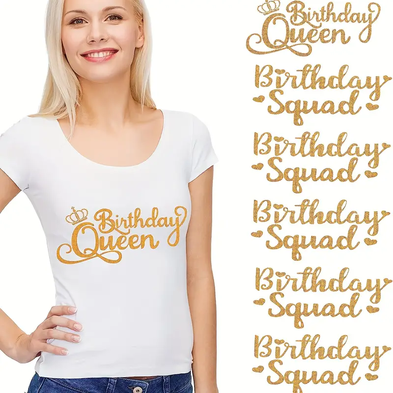 Birthday squad shirts for adults Tivea porn